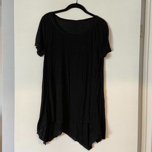 Lululemon Athletica Women Black Shortsleeve Shirt